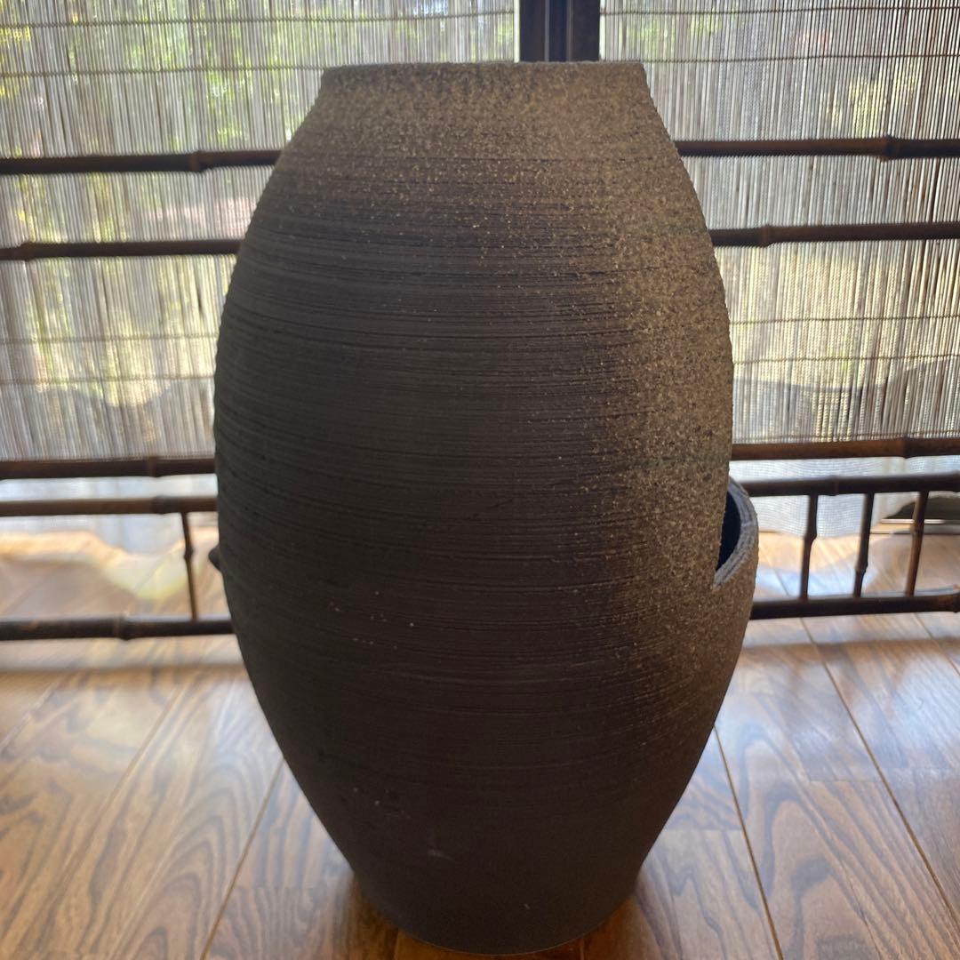 貴重未使用】電動つくばい　湧き水　流水　スポットライト付き