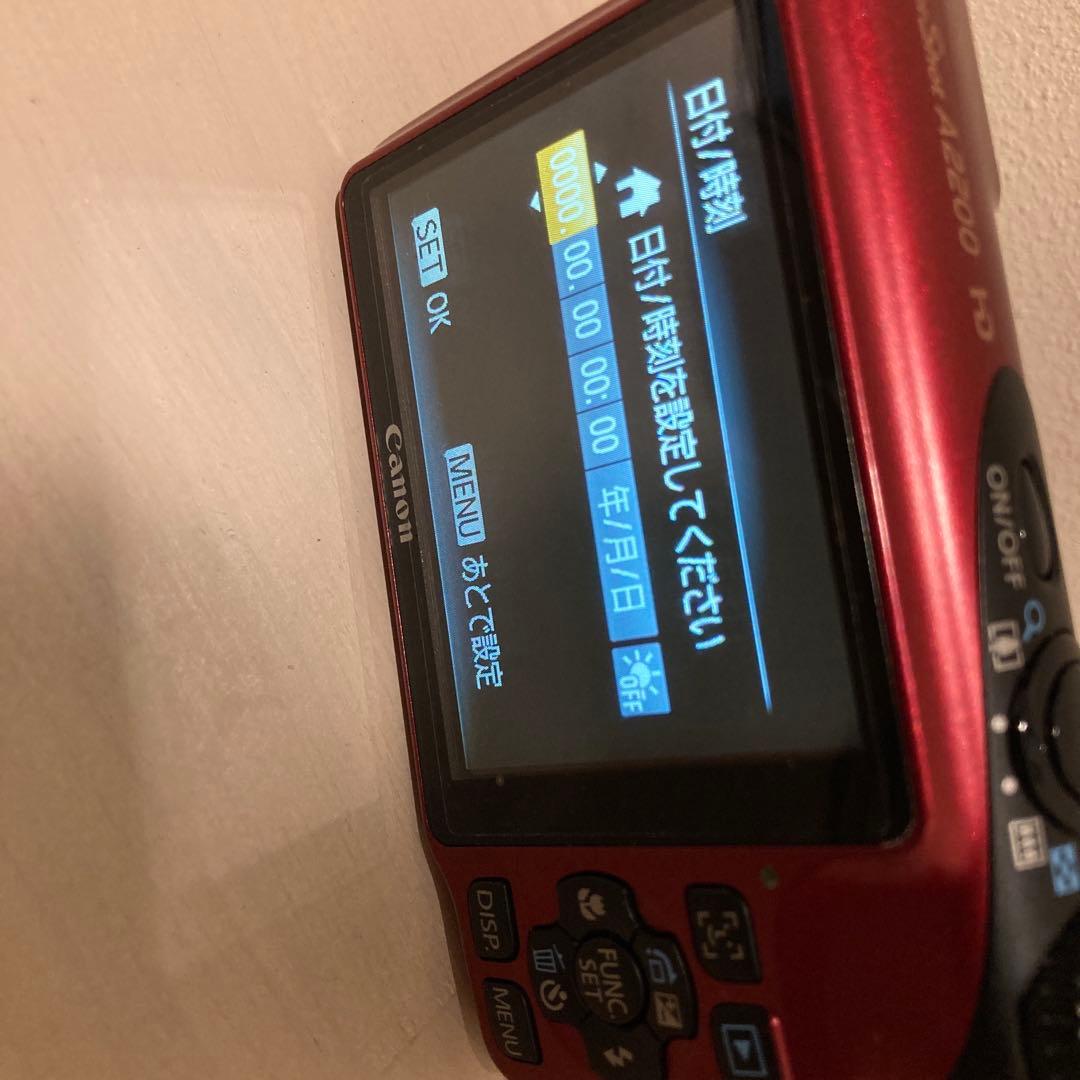 【動作確認済】Canon PowerShot A2200 レッド
