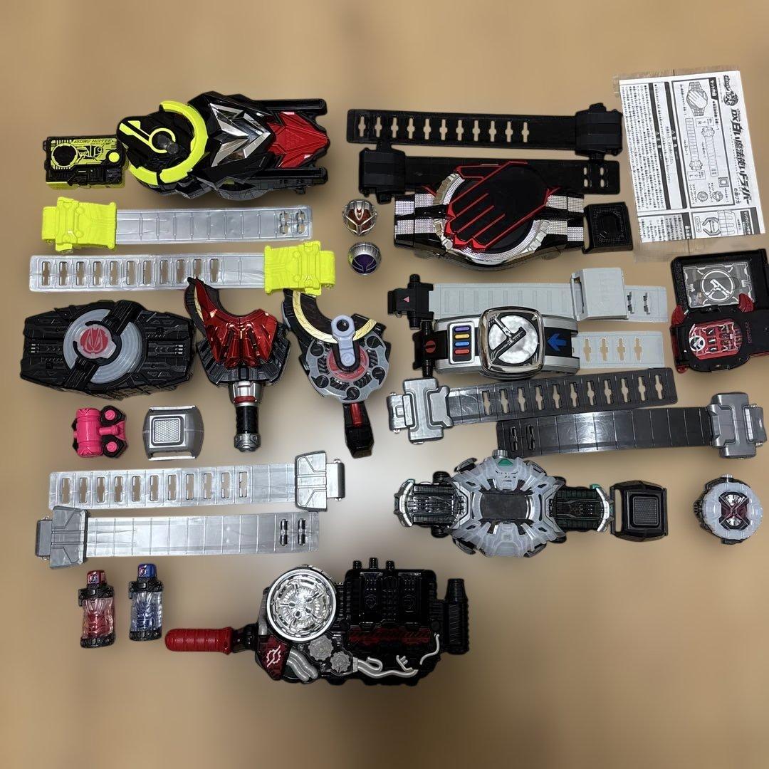 ゼロワンドライバー　ジクウドライバー　ビルドドライバー　デザイアドライバー他