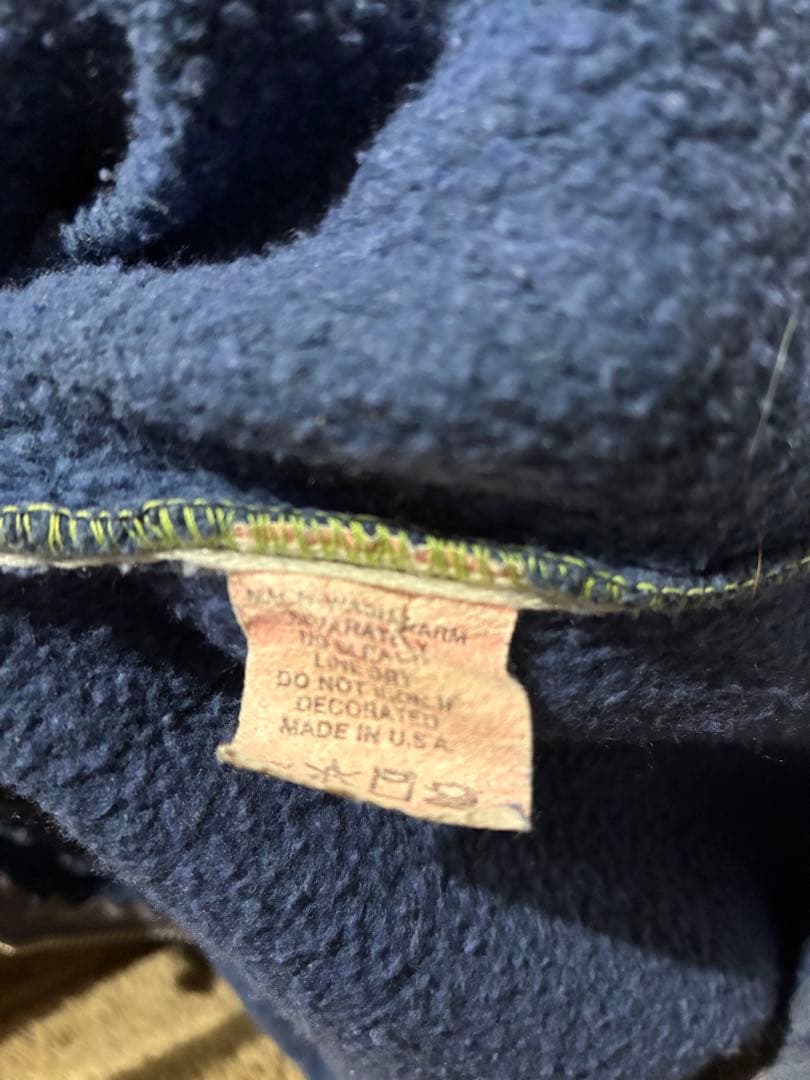 50-60s ヴィンテージ USAFA ハーフジップスウェット