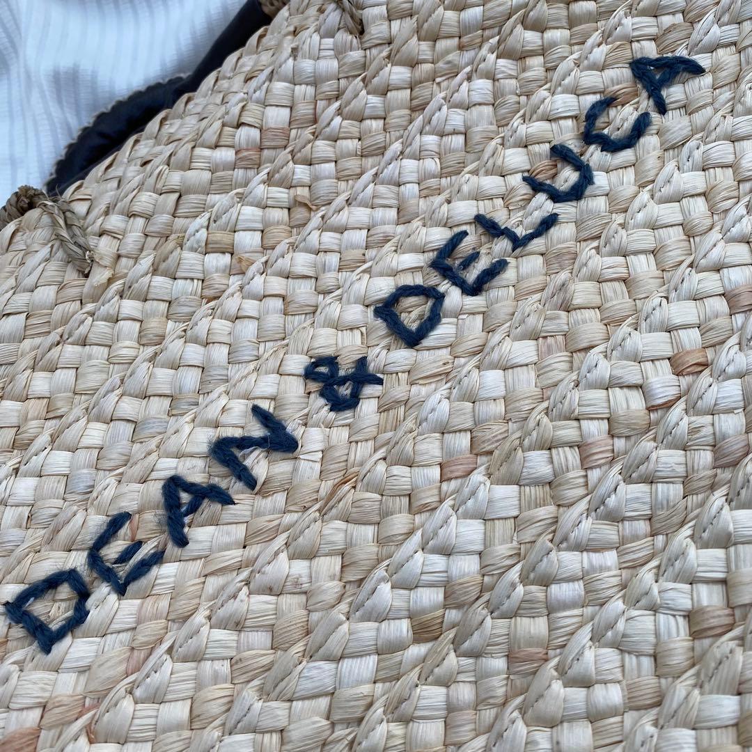 【完売品】DEAN & DELUCA × BEAMS COUTURE かごバッグ