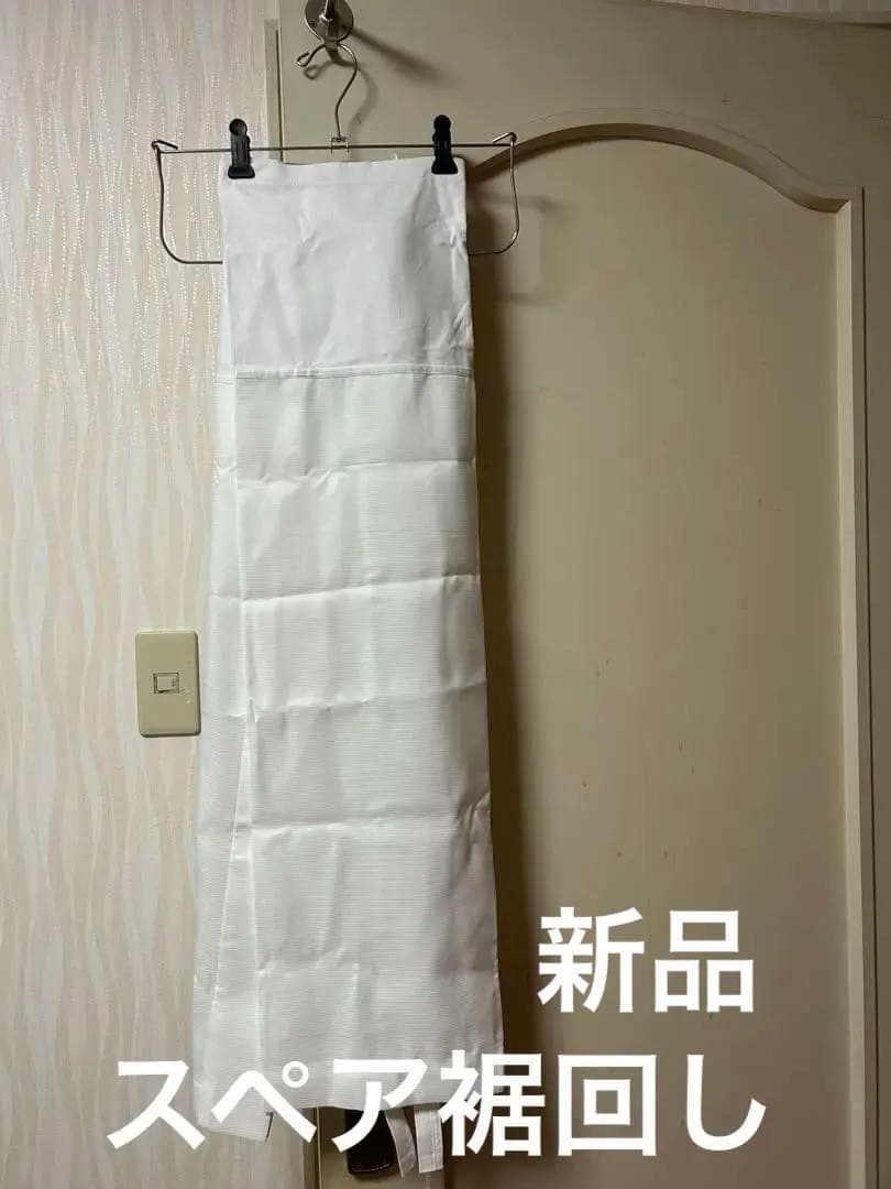 ローズカラー襦袢　夏用襦袢　絽用襦袢　ファスナー襟　スペアの襟・裾回し各１枚