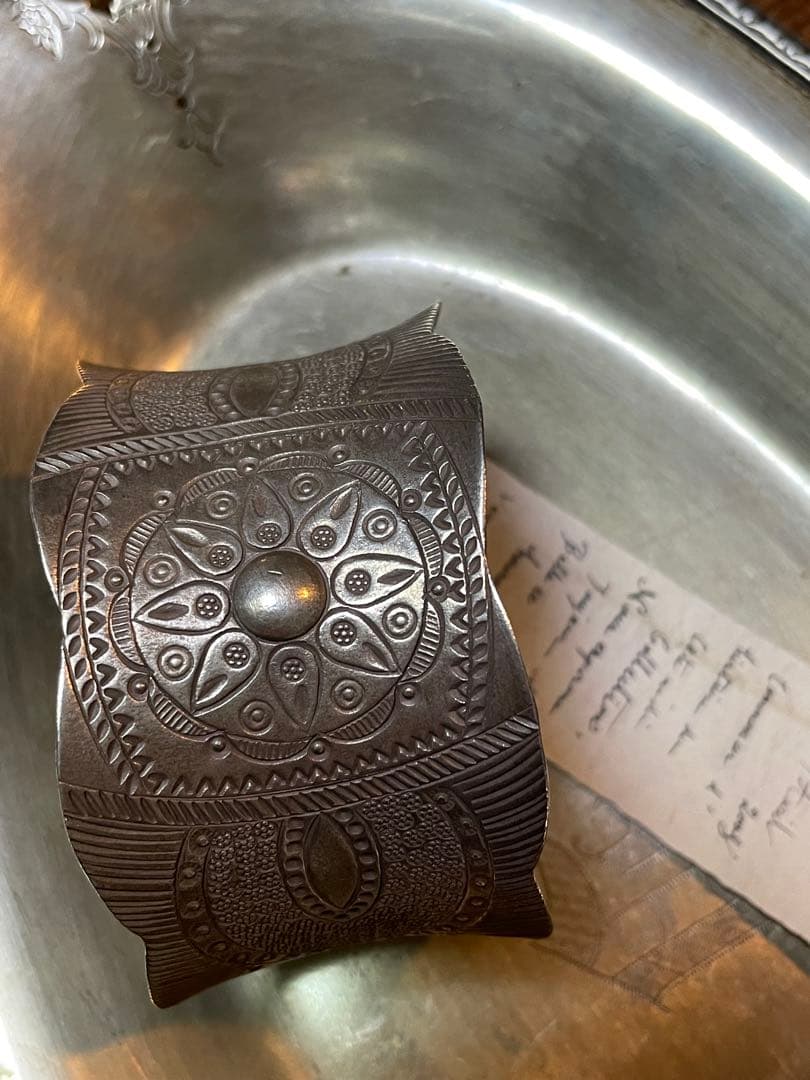 yuka　カレンシルバーバングル