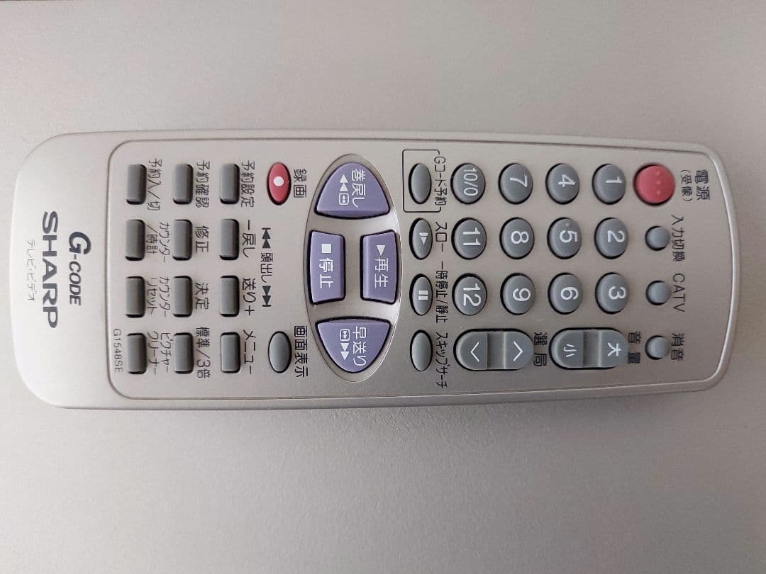 【動作品】SHARP ブラウン管テレビ VT-147DE