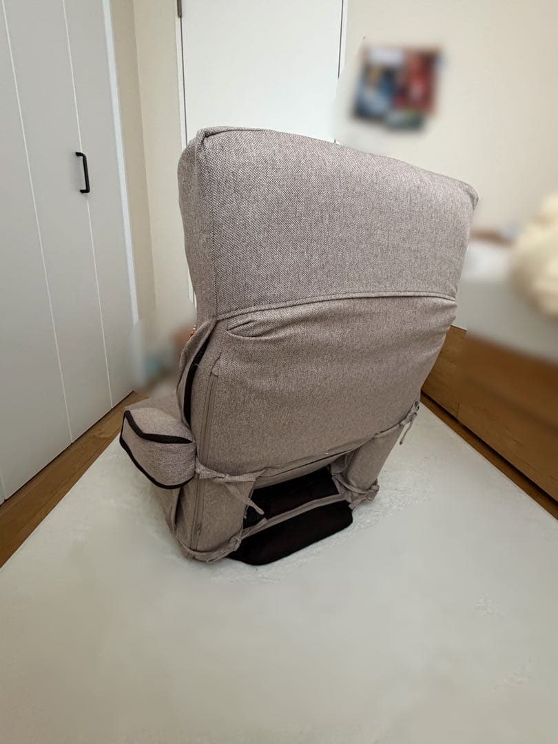 【直接取引可】【カバー付き】 腰の神様がくれた座椅子　PLUS　スマート肘タイプ