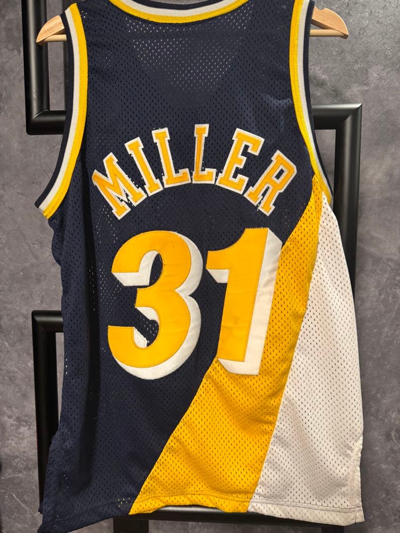 Champion インディアナペイサーズ　レジー＝ミラー　ユニフォーム