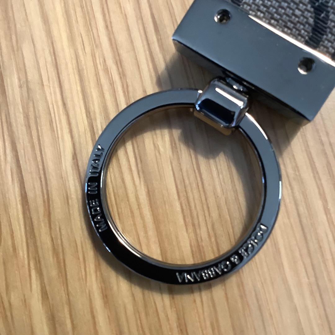 【未使用品】DOLCE & GABBANA ロゴキーホルダー