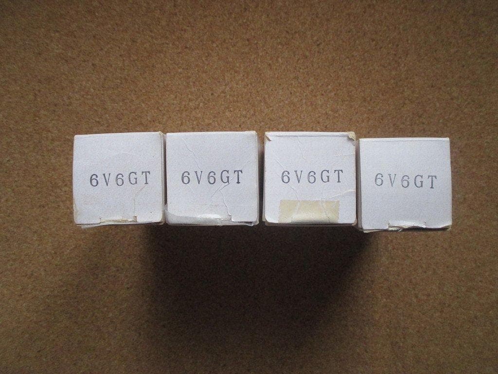 Tung-Sol JAN CTL6V6GT/G VT107A 真空管 4本セット