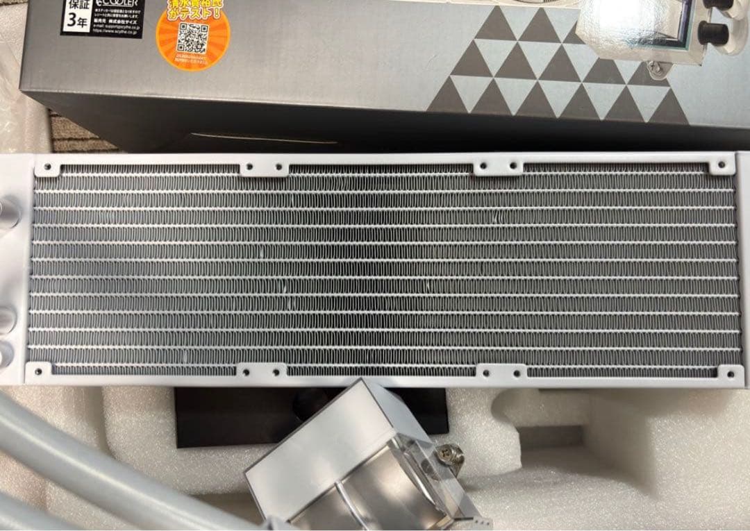 CPS DS360 White 簡易水冷 CPUクーラー