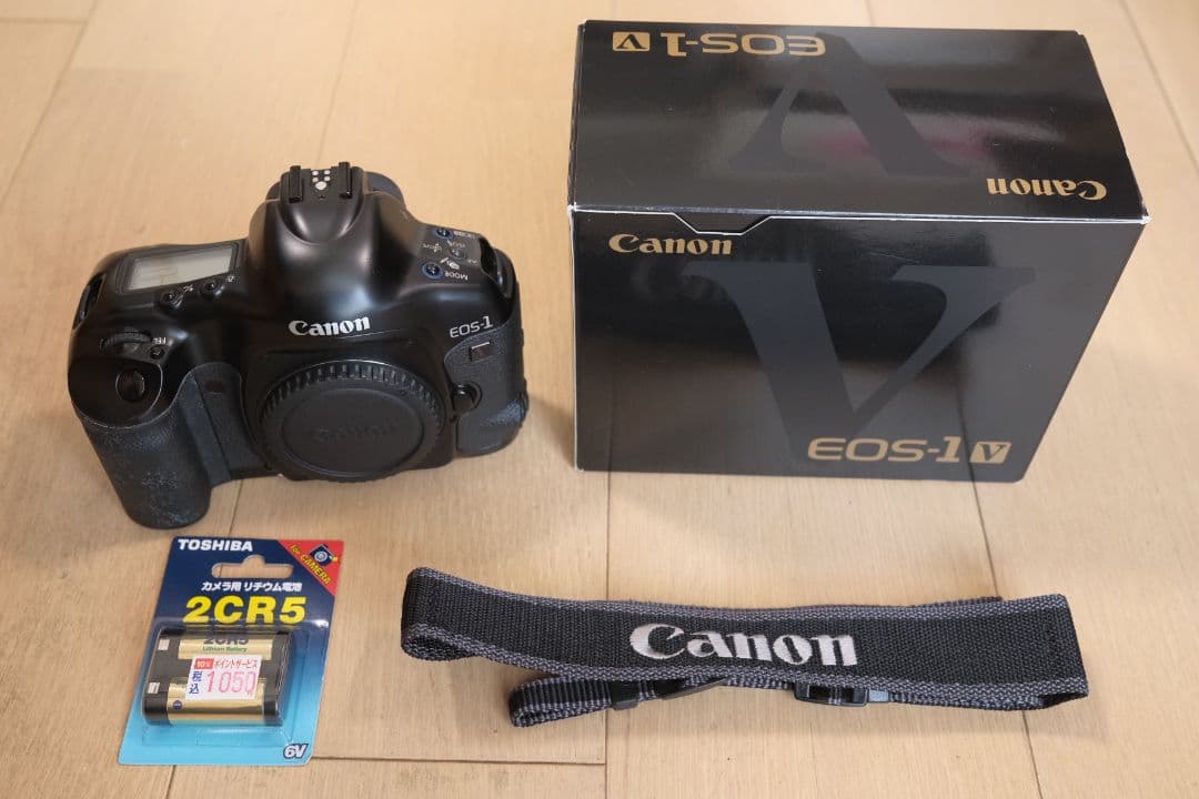 Canon EOS-1V 一眼レフカメラ【箱と説明書付き】