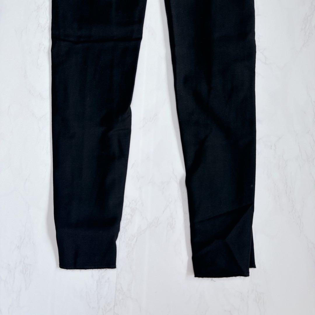 美品✨bless n°28 スラックス　ニット切り替え　Sサイズ　黒