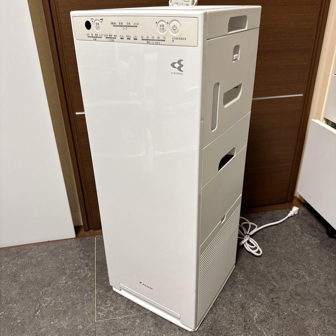 【動作確認済】ダイキン/DAIKIN●空気清浄機●MCK55XE8-Wリモコン付