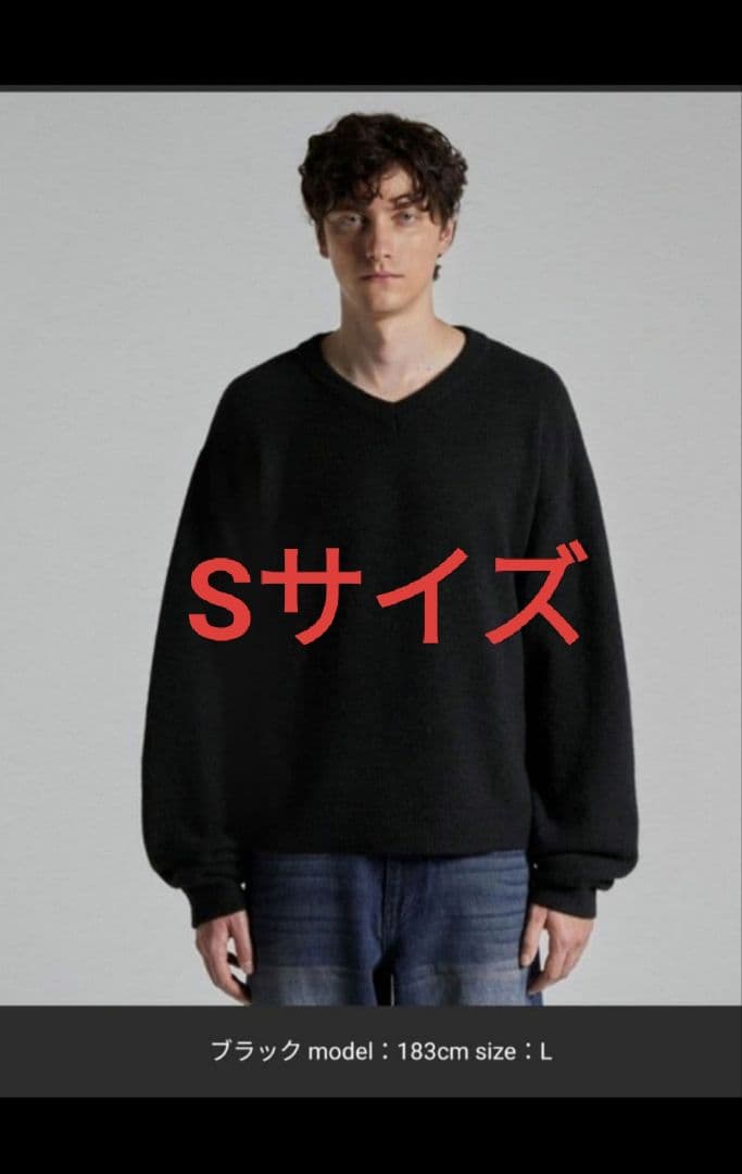 【Parts Lab.】grancy ベーシックニットプルオーバー　Sサイズ