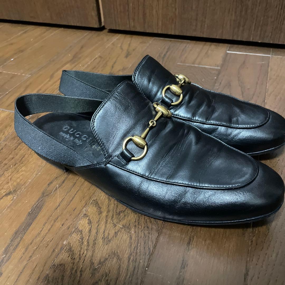 グッチ　ホースビットレザーサンダル