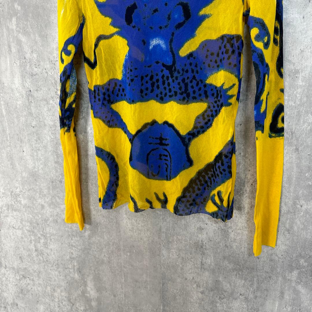 VIVIENNE TAM ブルードラゴン パワーネット トップス 1 青龍