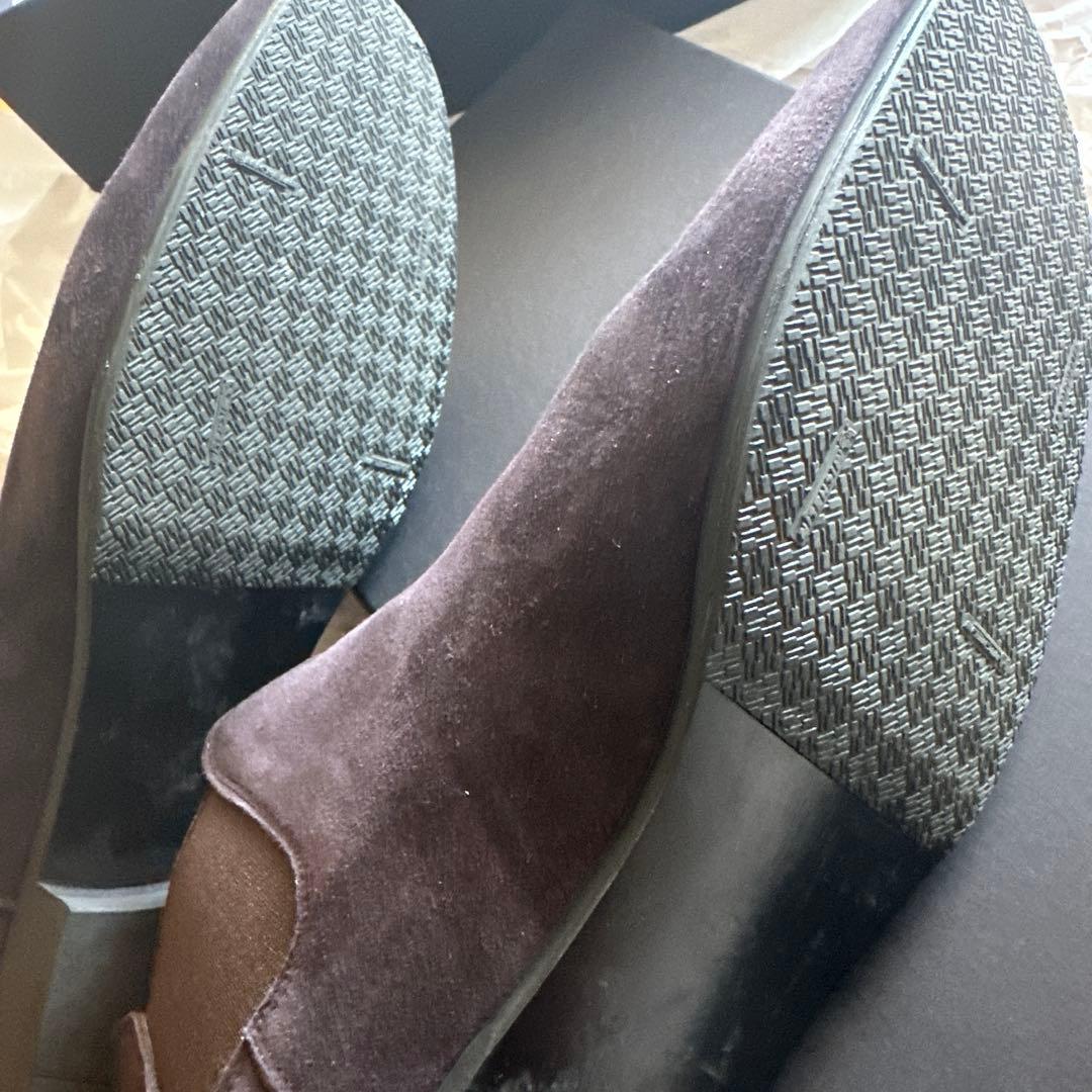 スエード ショート サイドゴアブーツ UNITED ARROWS