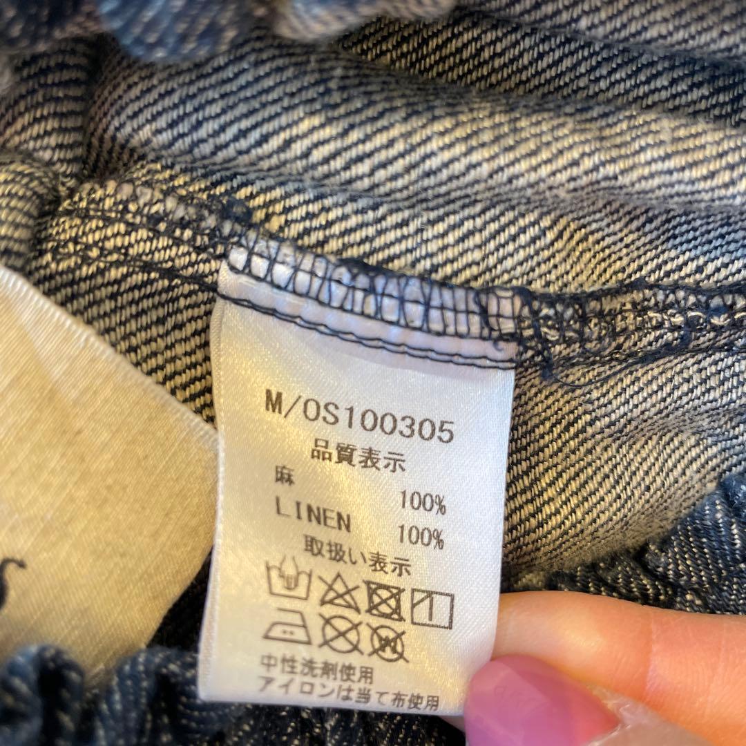 イチアンティークス　サルエルパンツ　ダンガリー