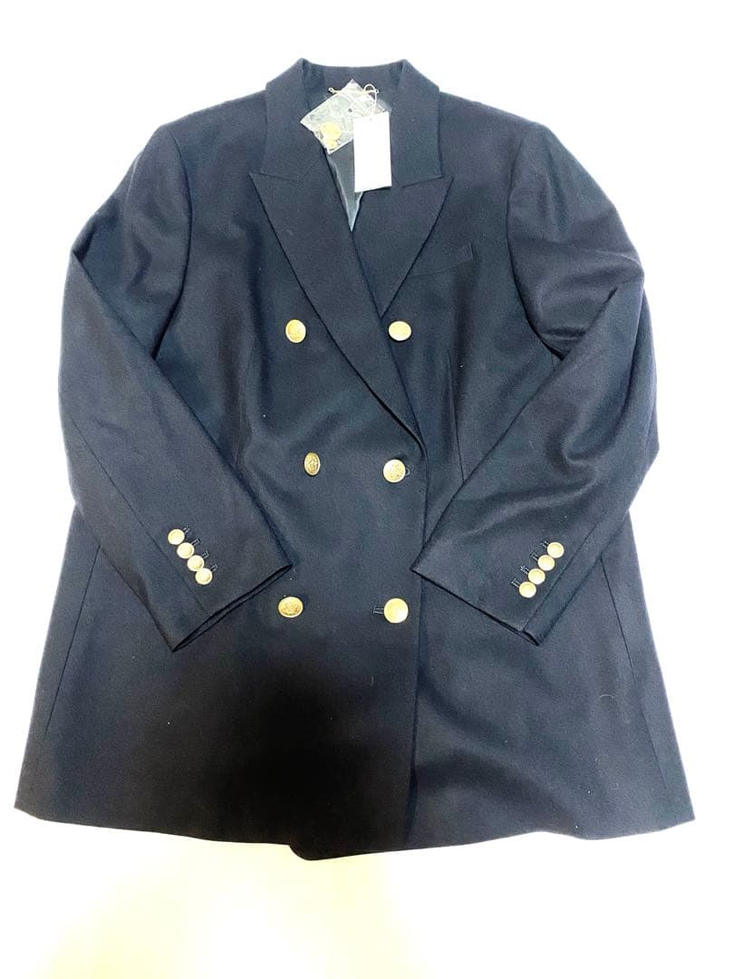 新品　23区 紺ブレジャケット　金釦