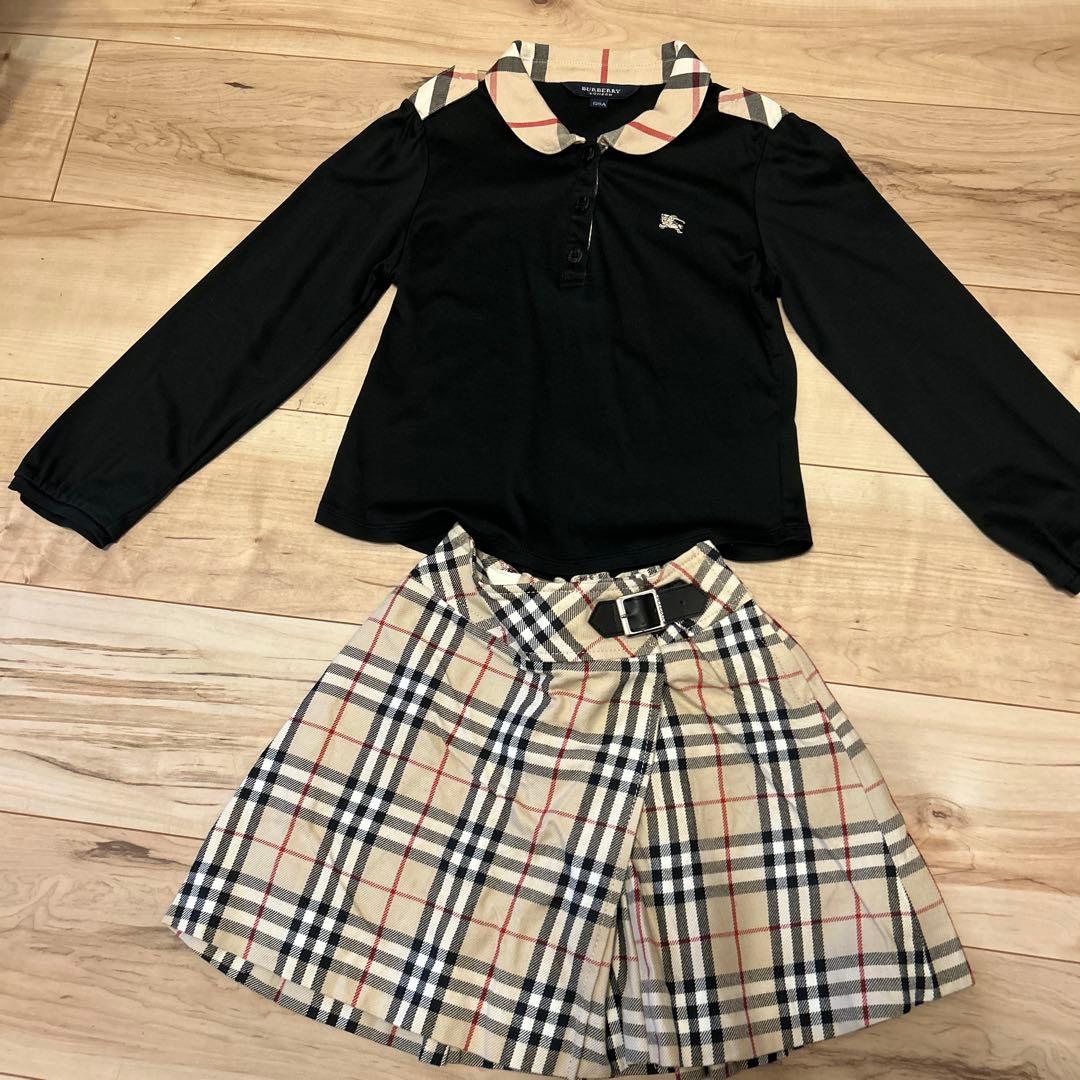 Burberry 女の子3点セット フォーマル 上下＋ジャケット