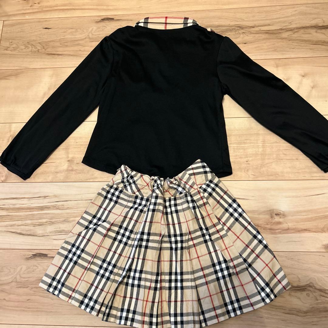Burberry 女の子3点セット フォーマル 上下＋ジャケット