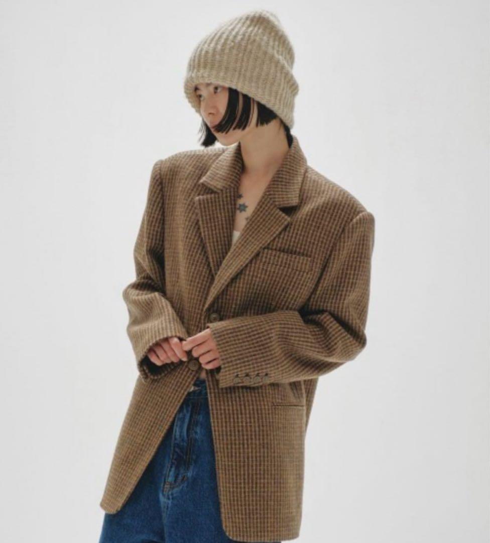 TODAYFUL ★ Wool100% Check Jacket 38