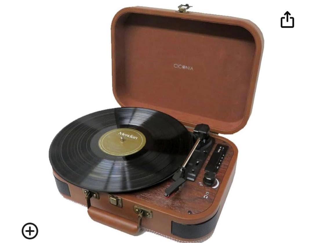 レコードプレイヤー（Bluetooth接続対応）