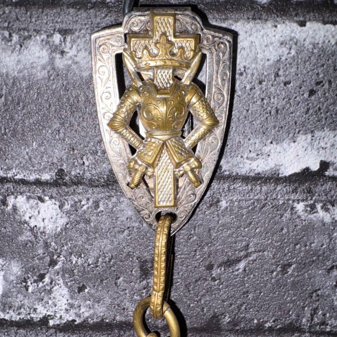 フリーメイソン ソードチェーン テンプル騎士団 ウォレットチェーン　ロングタイプ