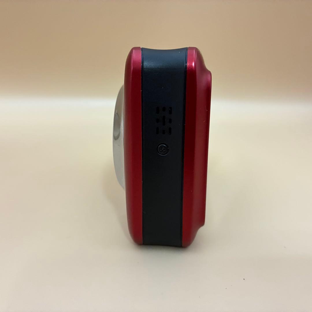 ★極美品★ Canon PowerShot A480 レッド 単3電池 コンデジ