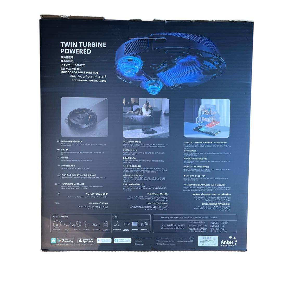 【美品】Anker Eufy RoboVac X8 Hybridロボット掃除機