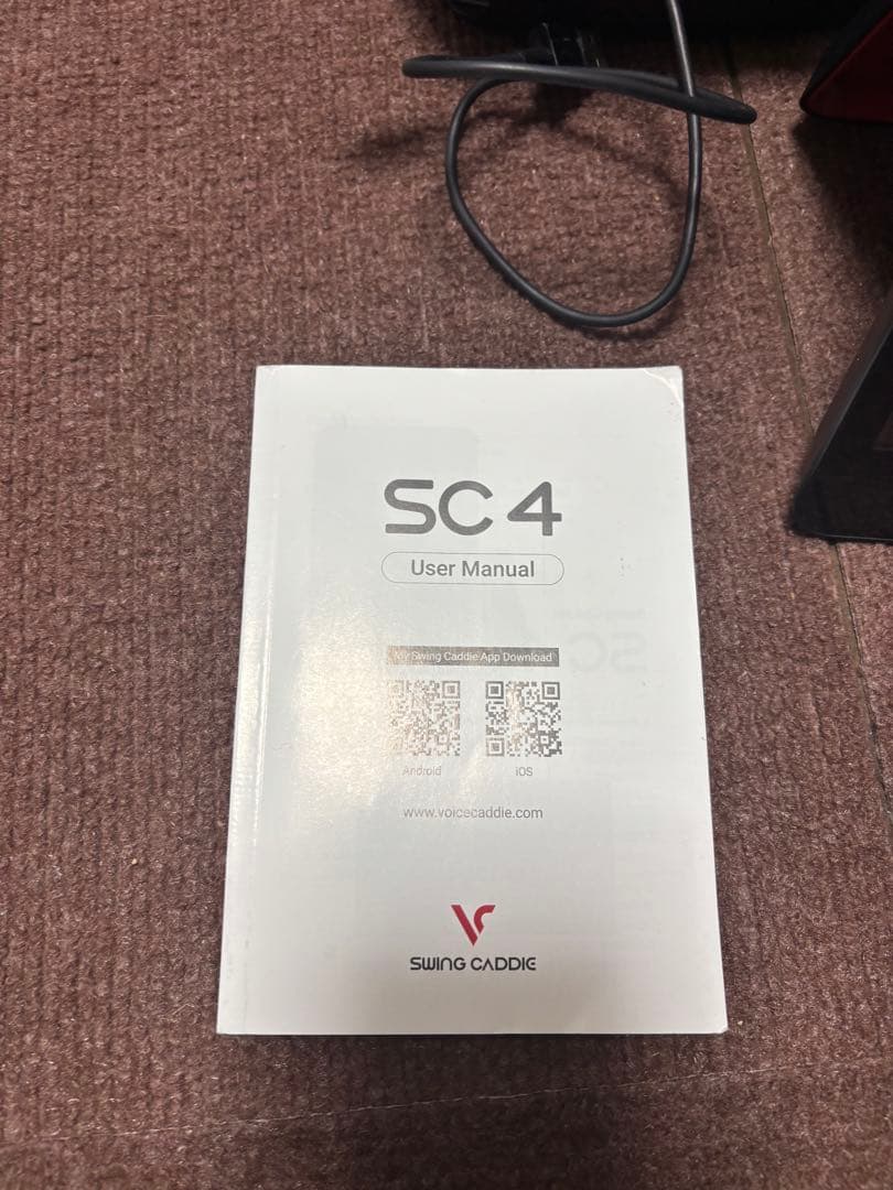 9月23日まで‼️【美品】スイングキャディ SC4 収納ポーチ付