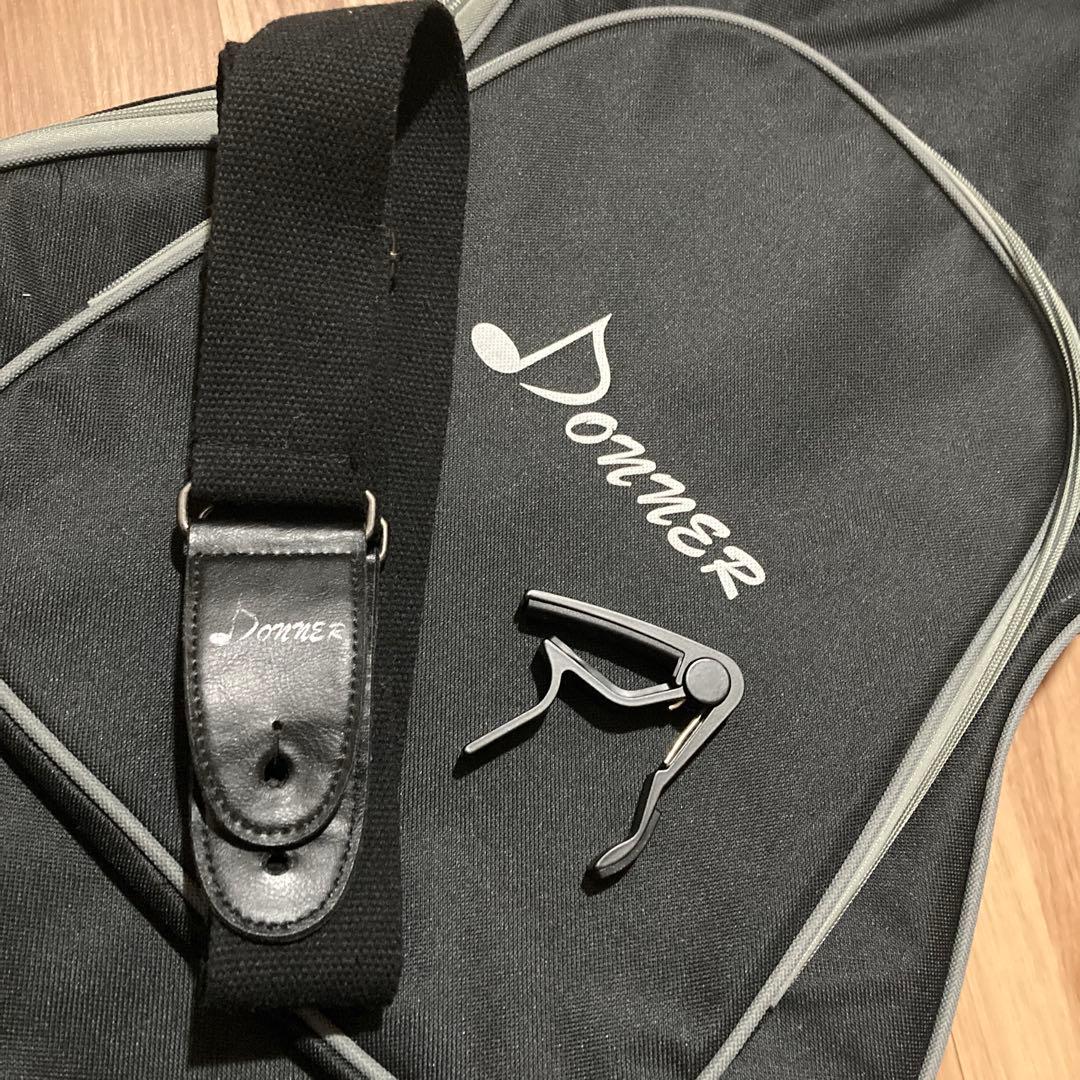 Donner DAG-1CE エレアコ ケース付き シングルカッタウェイ