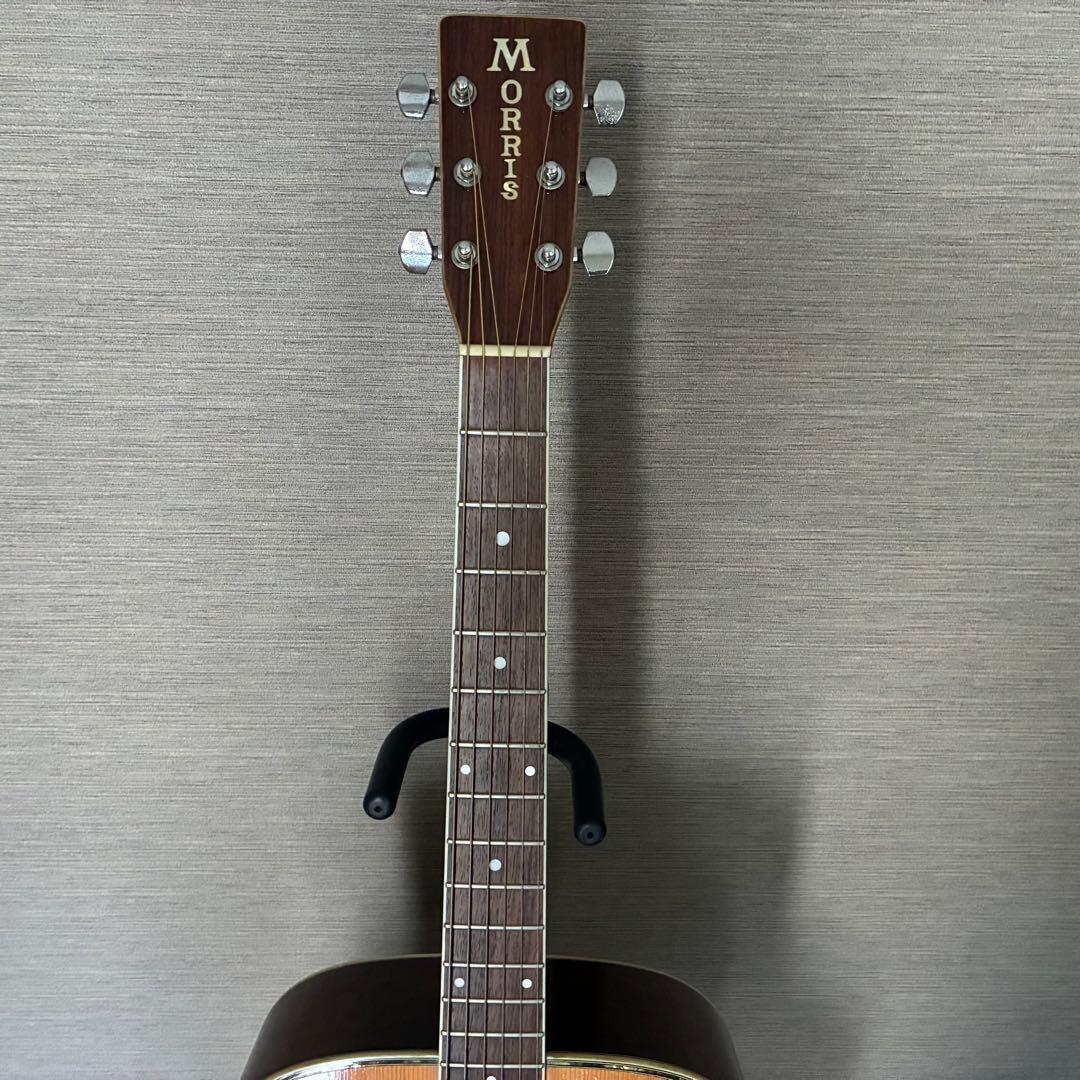【美品】Morris W-35 アコースティックギター　弦交換