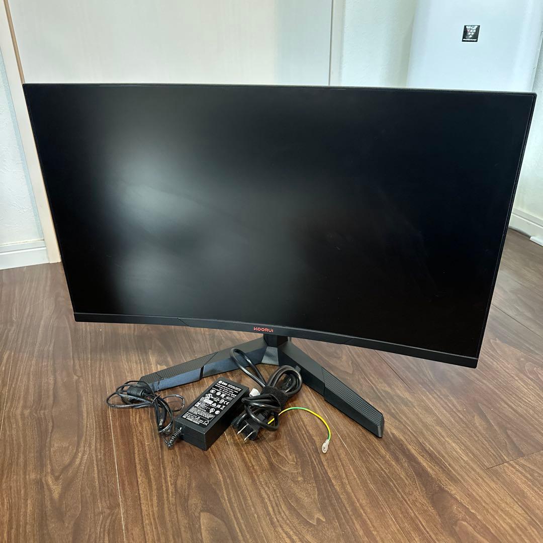 KOORUI 27E6QC 27インチ曲面モニター 144Hz ゲーミング