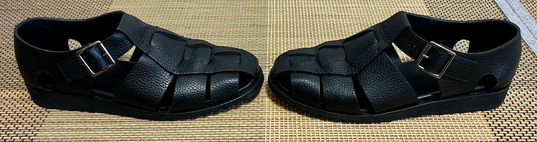 BEAMS別注 Paraboot/PACIFIC グレインレザー グルカサンダル