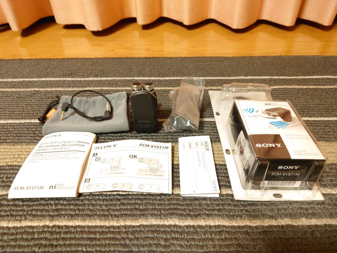 SONY Handycam アクセサリー ECM-XYST1M / 付属品完備