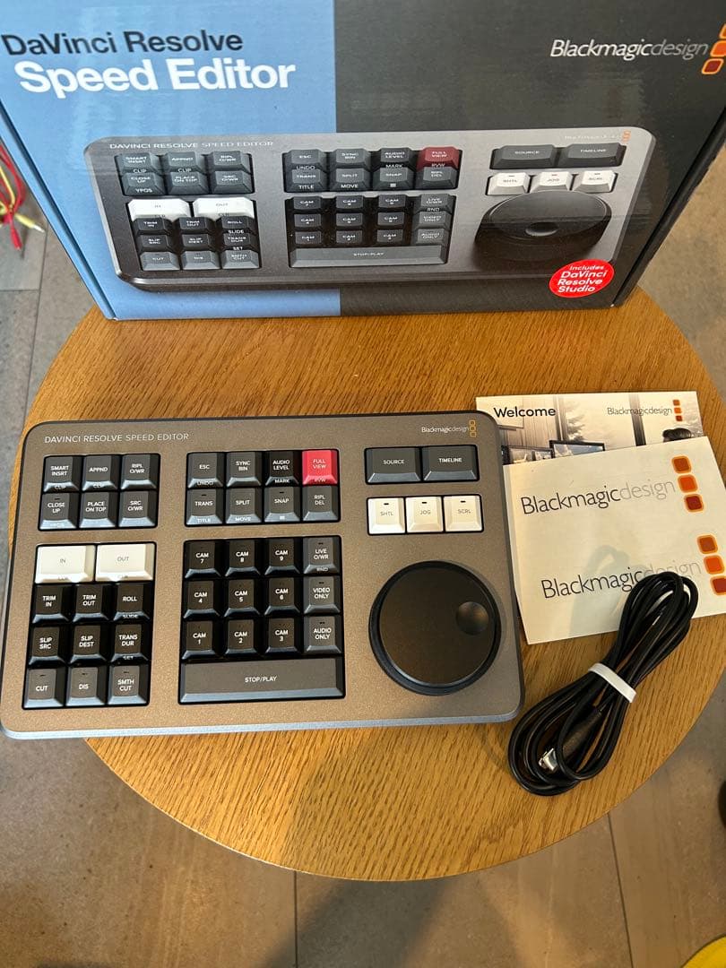 [新品]DaVinci Resolve スピードエディタキーボード