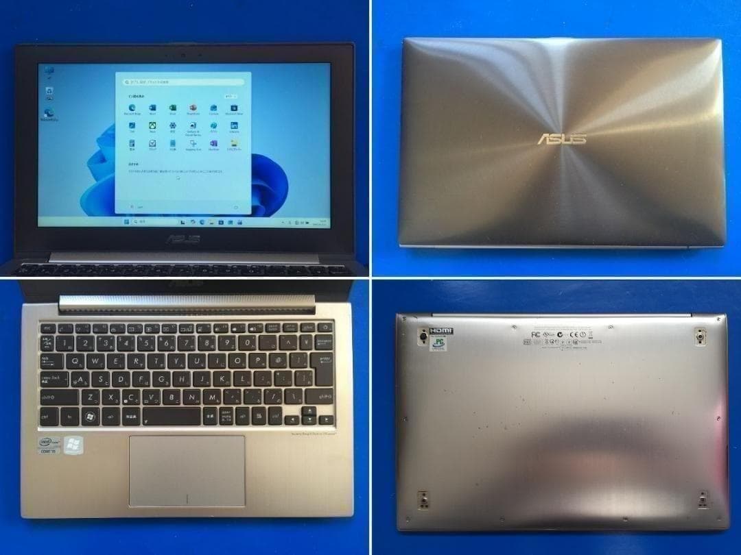 ASUS UX21A 11.6 型フル/SSD256/Office/Win11