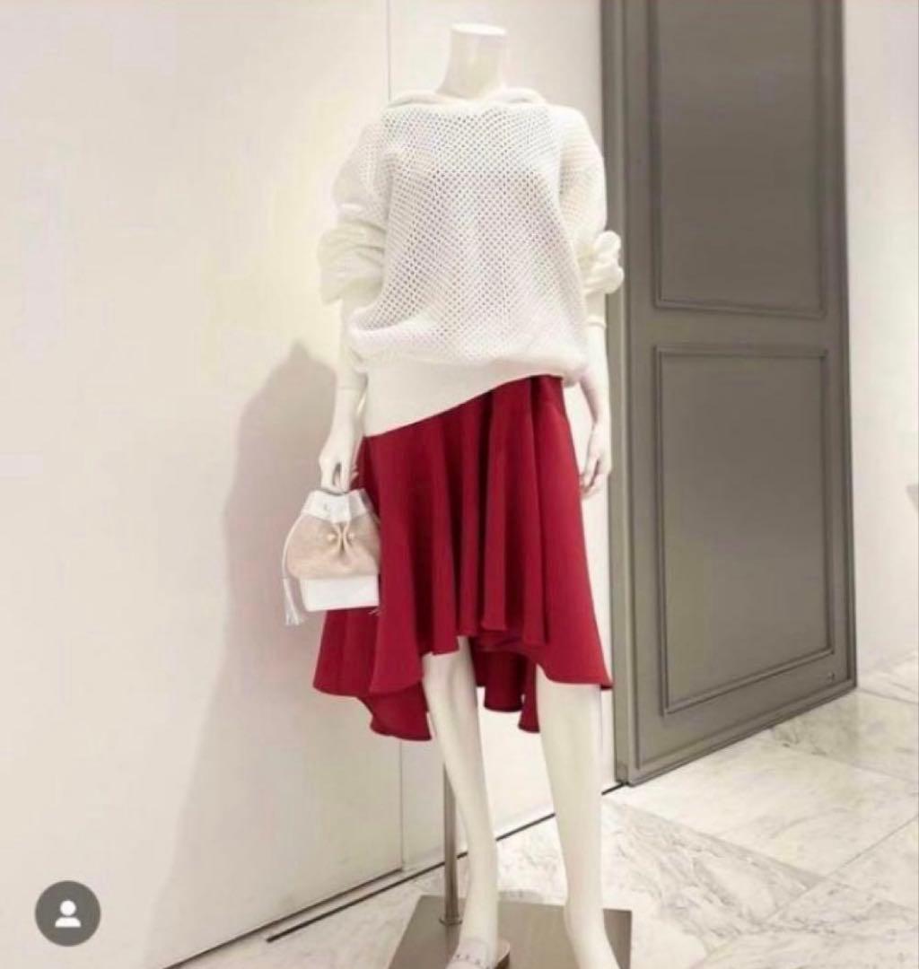 ADEAM アディアム フォクシー ニット フーディ