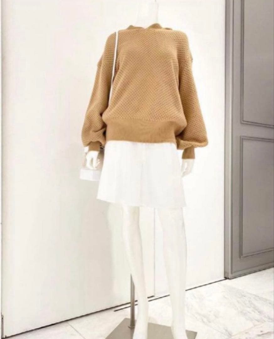 ADEAM アディアム フォクシー ニット フーディ