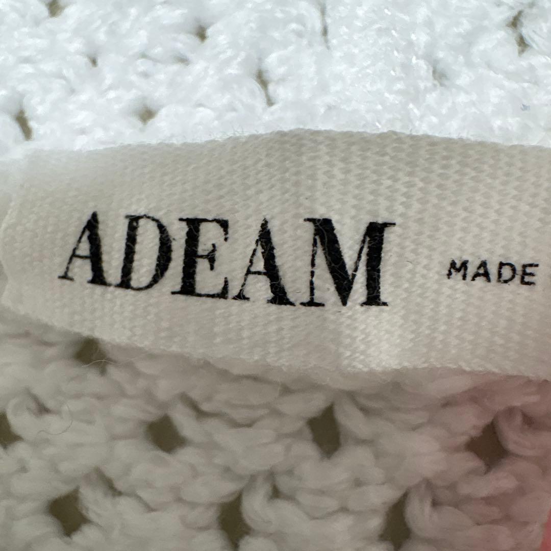 ADEAM アディアム フォクシー ニット フーディ