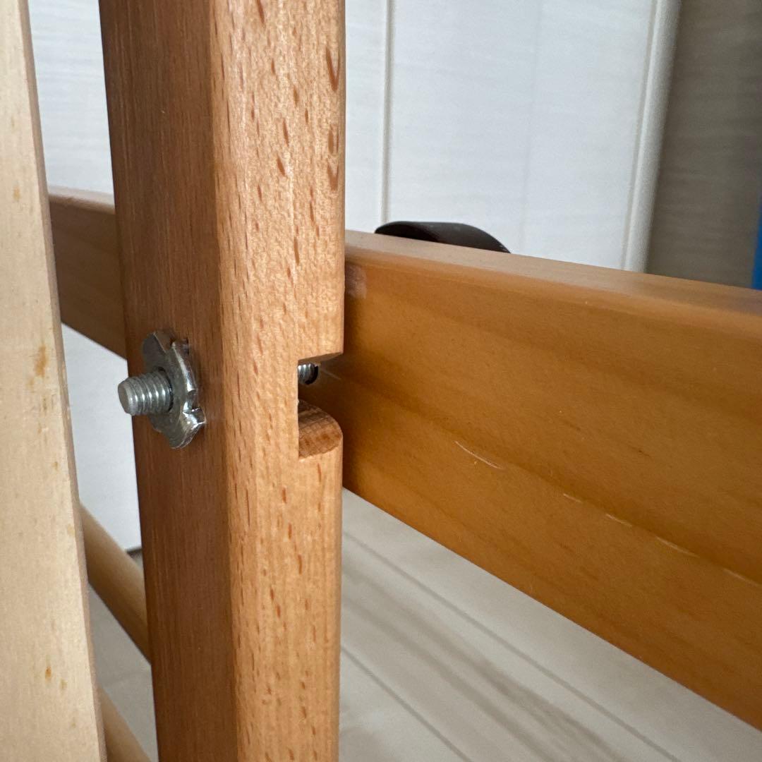 ファルスカ　木製ベビーサークル キャスター付