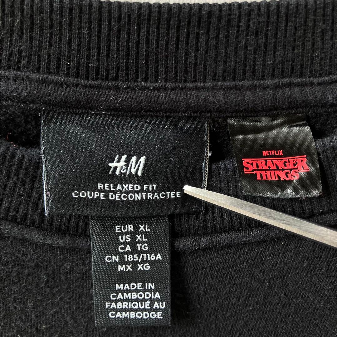 A*】様 古着　 × ストレンジャーシングス ヘルファイア・クラブ スウェ