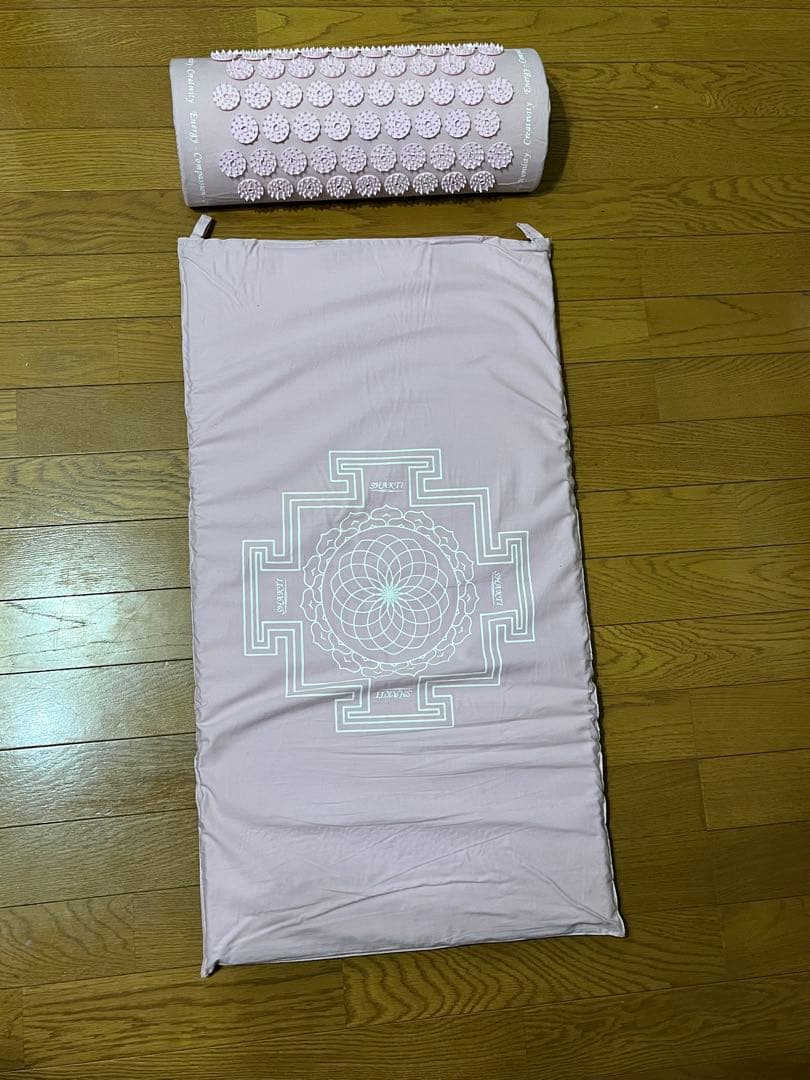 【正規品】SHAKTI シャクティマット &枕 オリジナル ピンク レベル2