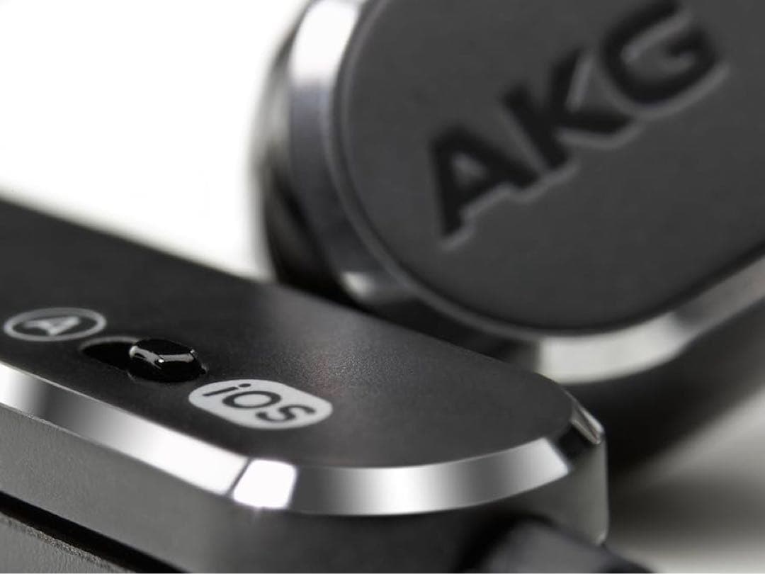 AKG N25 イヤホン カナル型/ハイレゾ対応 ブラック （新品.未開封)