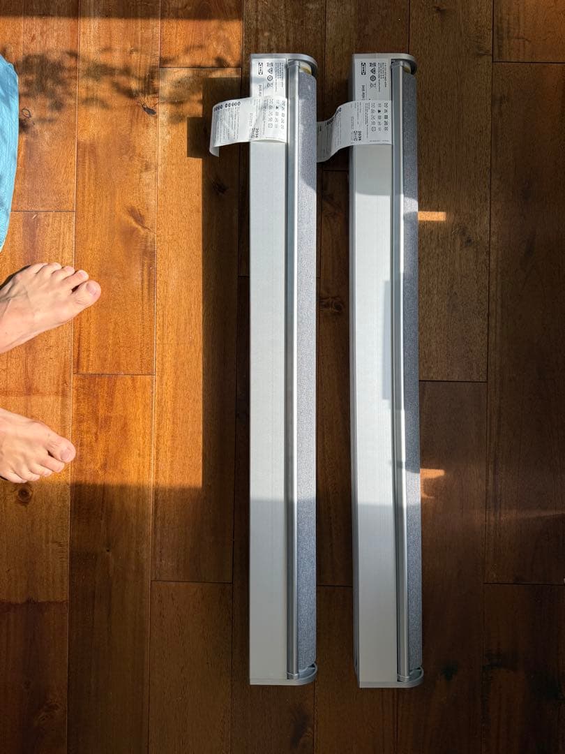 メルゥカリ　イケア　FYRTUR 80 電動ロー　80x195 2本