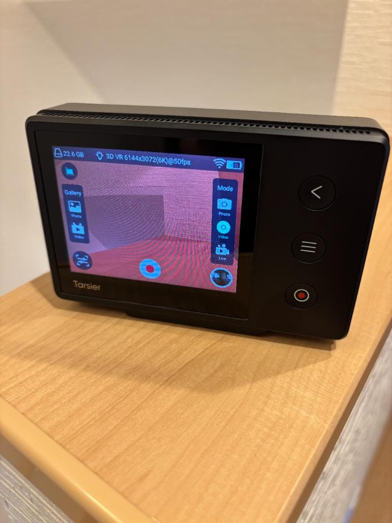 CALF x VISINSE プロフェッショナル 8K 3D VR180 カメラ