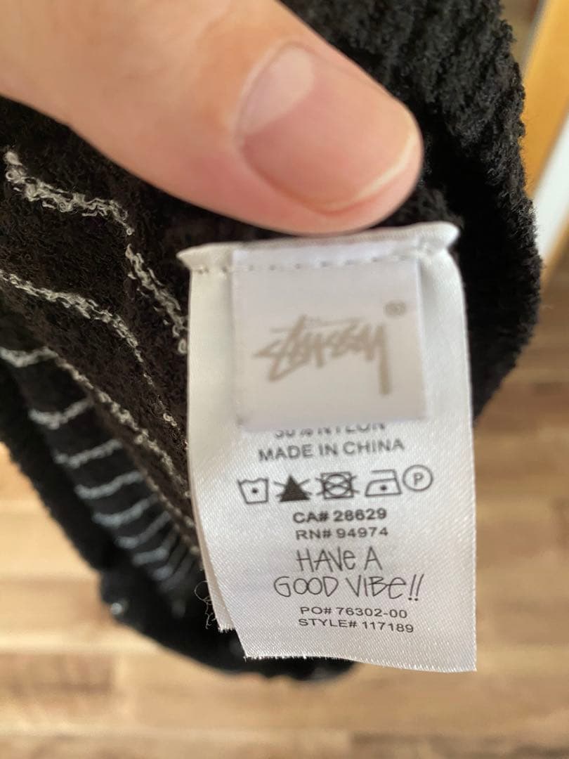 【値下げ】Stussy light weight ls zip polo