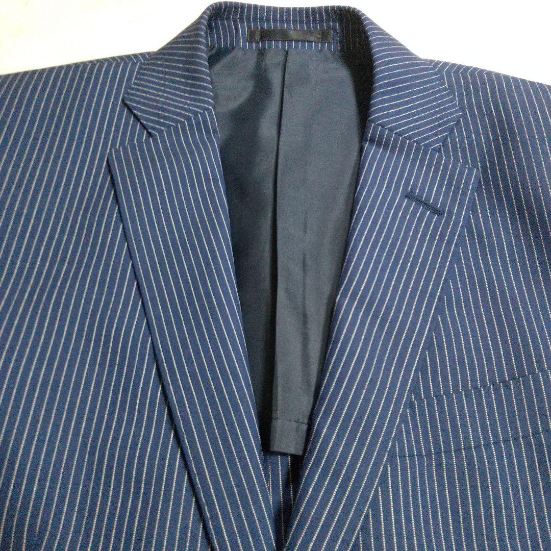 美品 ONLY オンリー SUPER110 ストライプ スーツ 上質