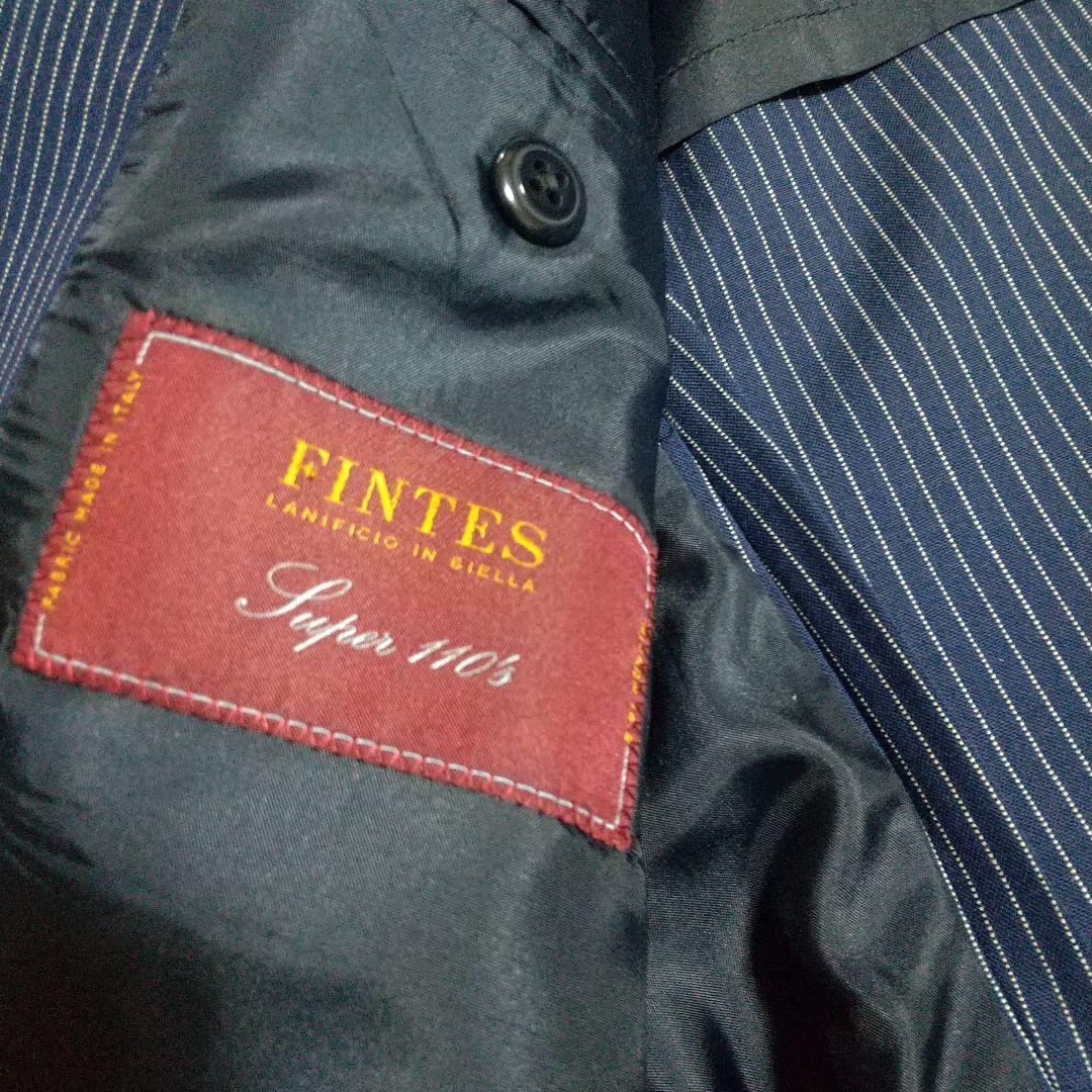 美品 ONLY オンリー SUPER110 ストライプ スーツ 上質