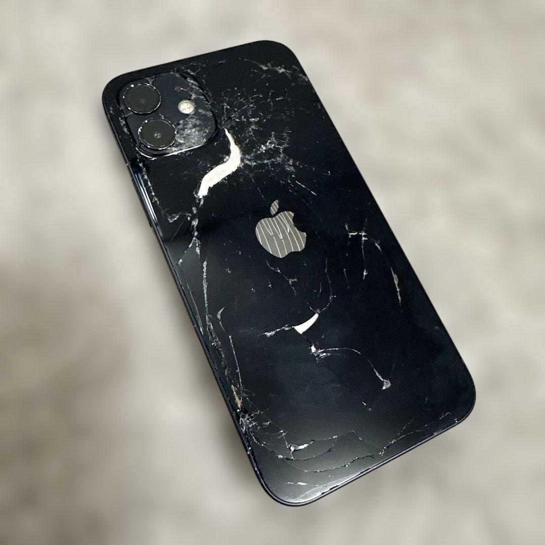 【ジャンク】iPhone12 128GB ブラック 本体SIMロック無し